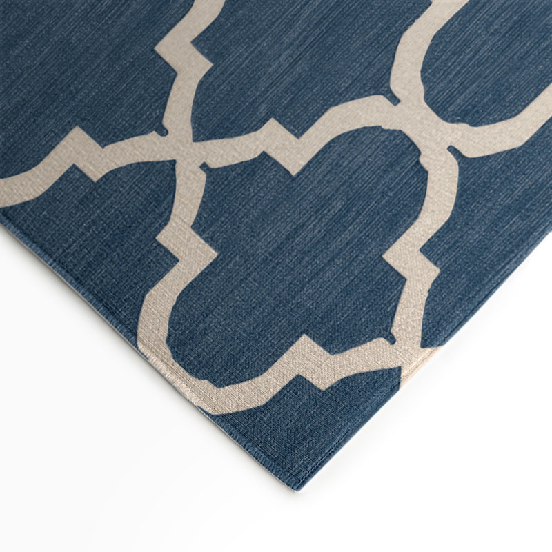 Tapis gris intérieur et extérieur Trellis, Rectangle 9 pi x 12 pi