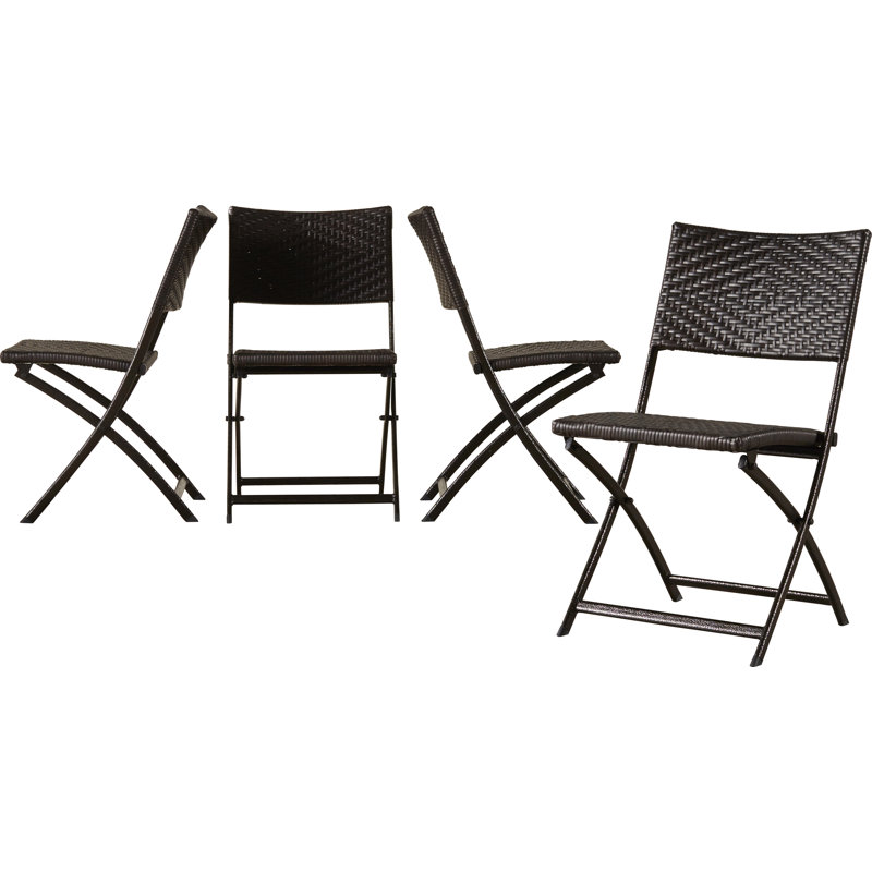 Chaises d'appoint de salle à manger pliantes pour l'extérieur Femack