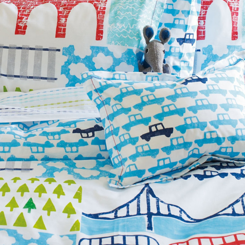 Double Decker Multi Kids Standard Sham