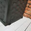 Samuel Alexander 116cm W Polypropylene Lockable Deck Box in Black
