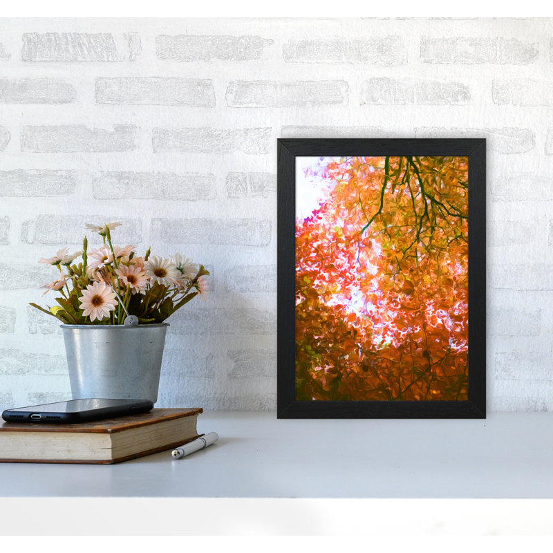 Autumn Leaves - Print, Black Framed, 34cm H x 25cm W x 3cm D