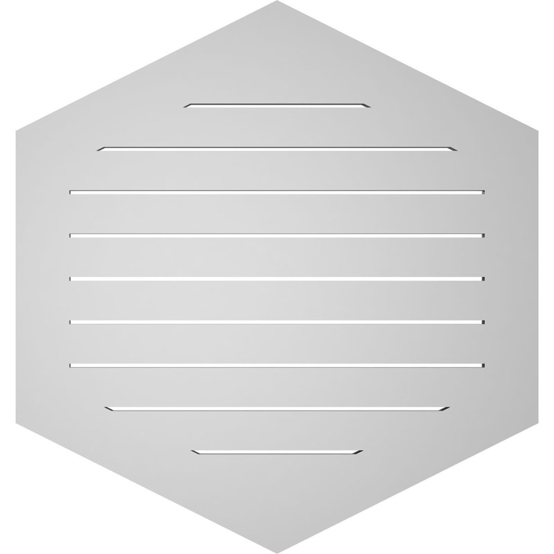 Pente verticale verticale en uréthane 6 pi, 1" H x 34" W x 36" L