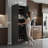 Plymoth Multistorage Pantry Cabinet with Five Storage Shelves And Two Doors, Kitchen Storage and Organization Solution-734621911