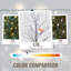 Décoration de Noël 118 arbres et branches illuminés