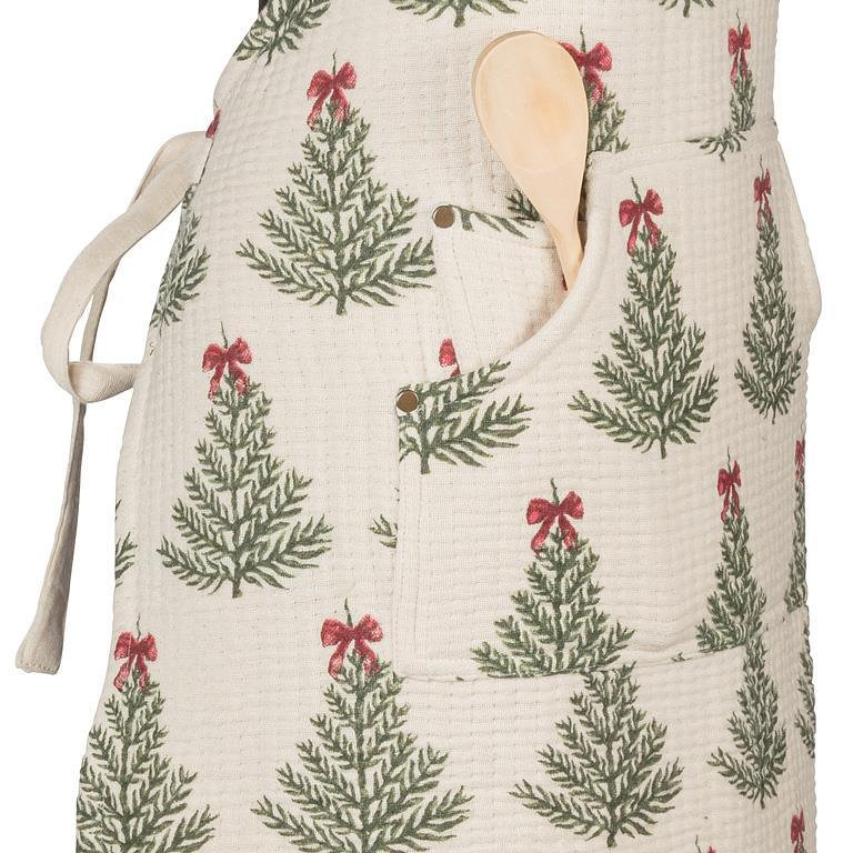 Christmas Tree With Bows Apron