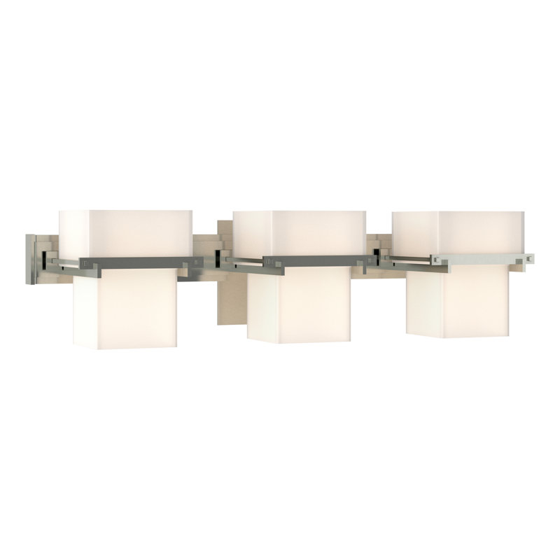 Kakomi 3 Light Sconce, Sterling