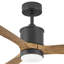 Ventilateur de plafond à DEL intégré 52 po avec télécommande Hover-1054758357