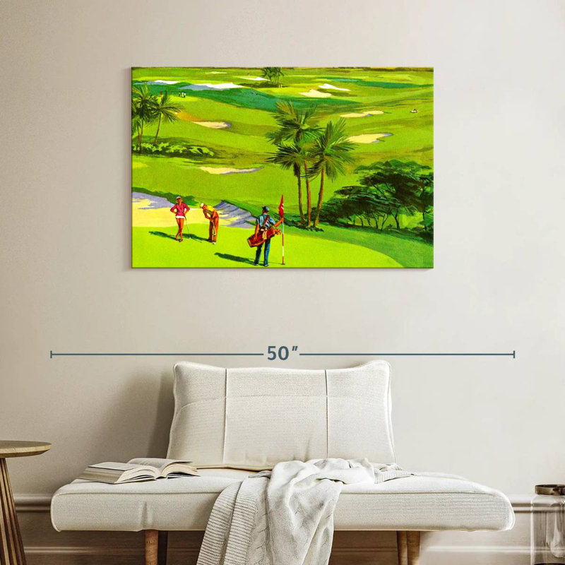 Senne Golf Course, 26" H x 39" W