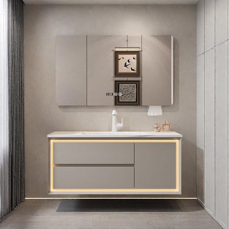 European-style simple bathroom cabinet
