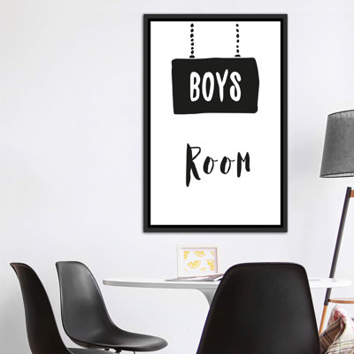 " Boys Room Black "