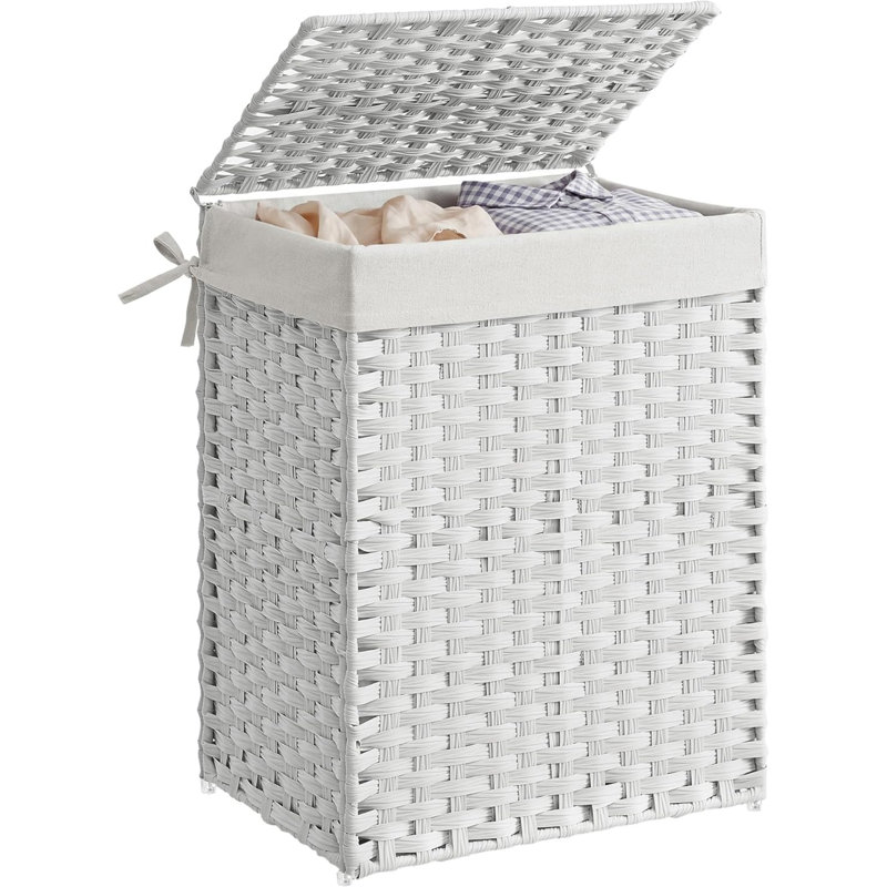 Polyester Laundry Room Organiser, White