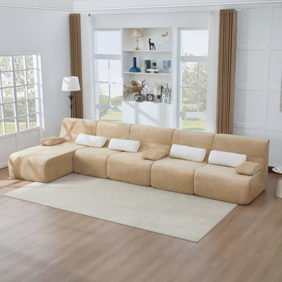 Sectional Sofa L-shaped Sofa Couch Cozy Sofa for Living Room