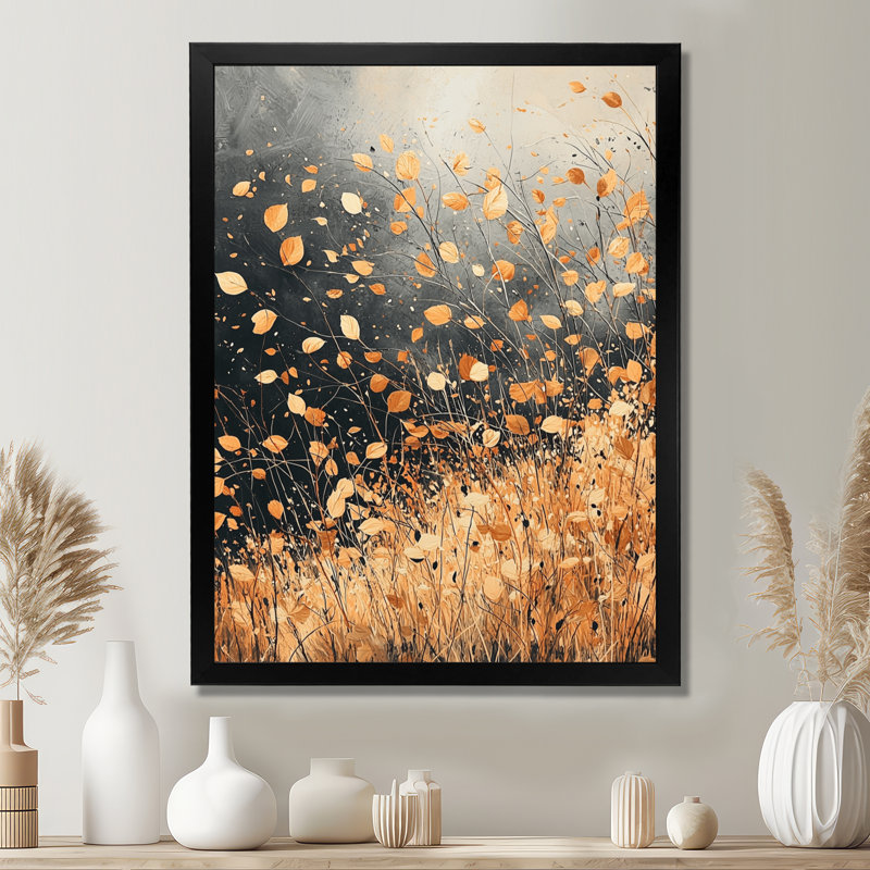 Jamila - Landscapes Canvas Wall Art, H 40 po x l 30 po, Noir, noir, noir, noir, Reproduction encadrée d'une seule photo