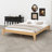 Solid Dry Bamboo Wood Platform Bed-1791587020