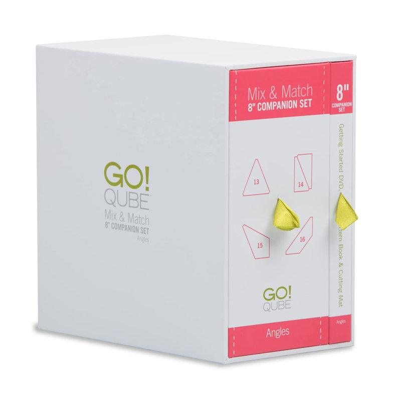 Accuquilt GO! Ensemble d'accoudoirs 8 po Qube