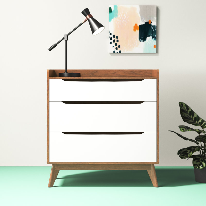 88cm W 3 - Drawer Chest of Drawers