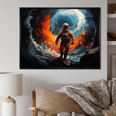 «Space Astronaut Cosmic Dreams I», reproduction sur toile