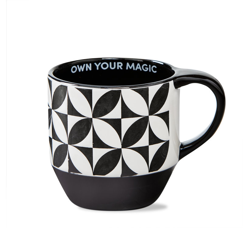Own Your Magic Mug Black Ceramic Everyday 16 Oz