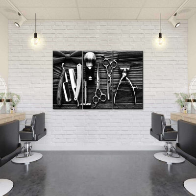 " Monochrome Tools For Hair " by L. C. Sutton Creations 3 - Pieces