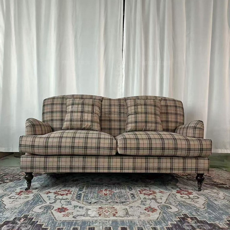 Retro Casual Fabric Sofa