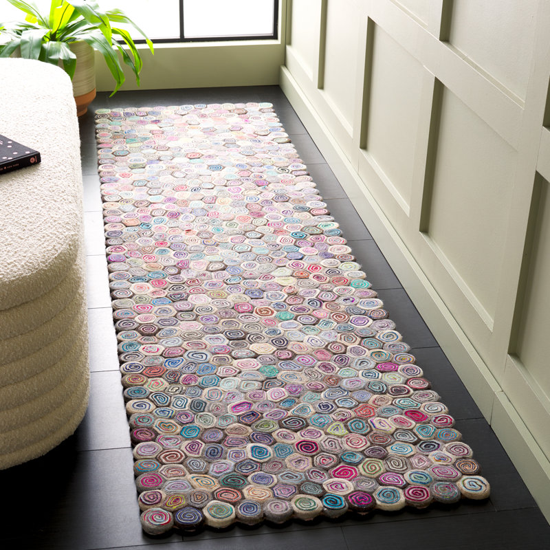 Jhoanna Flat Weave Performance Abstract Rug, Runner 2'3" x 8'
