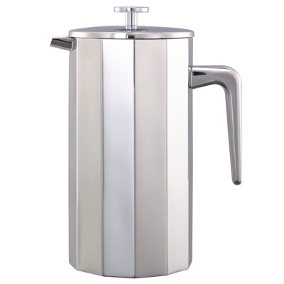 Service Ideas Stainless Steel French Press Coffee Maker