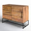 Ascent 40" Wide 3 Drawer Solid Mango Wood Server