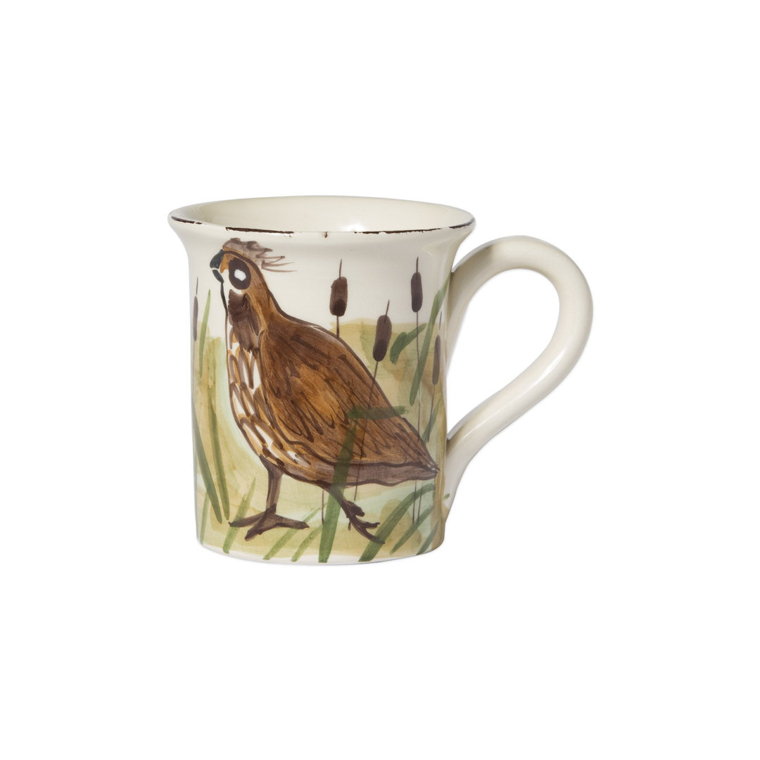 Wildlife Quail Mug VIETRI