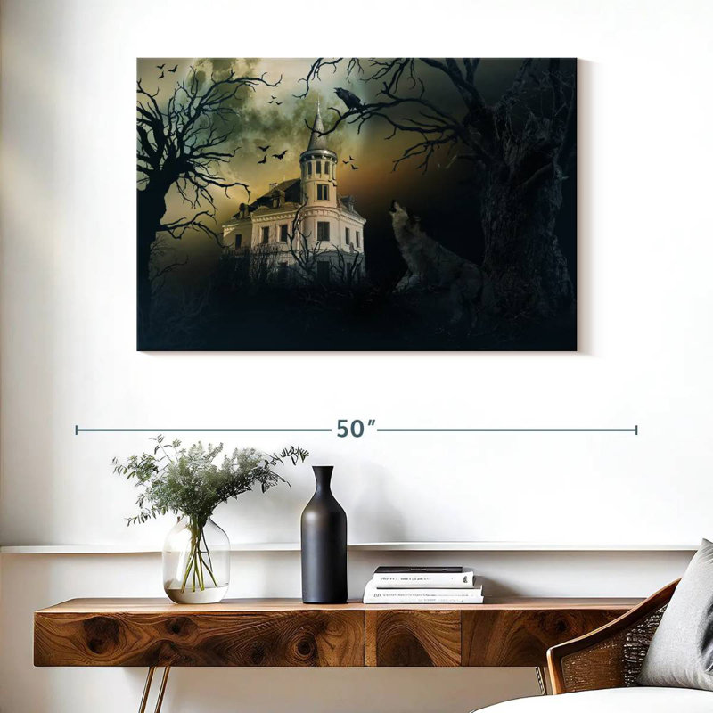 Hitzel Castle, 26" H x 39" W
