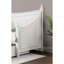 Lit de jour simple de style transitionnel avec moulures et finition blanche-1271011955