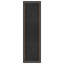 Tapis tissé à plat en jute gris foncé / naturel à bordure festonnée-1916032413-1916032412