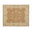 Wool Oriental Area Rug in Rust/Beige-1958317370