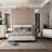 Carena Gray Round Mirror