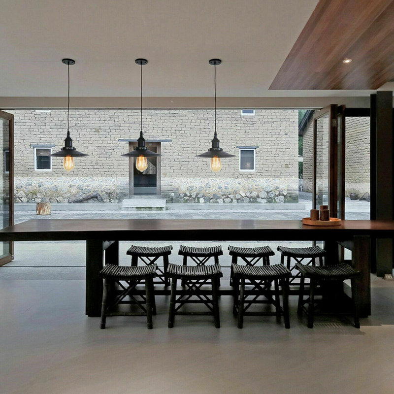 Escobar 1 - Light Black Single Pendant