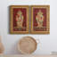 Romantic Urn I - Ensemble de 2 peintures sur toile tendue-397492125