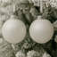 Ensemble de 24 boules de Noël élégantes à paillettes blanches pour décorations d'arbre, 3,15 po-1792485086