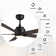 60" 5 - Blade LED Smart Ceiling Fan with Light Kit
