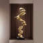 Sculpture galvanisée abstraite moderne et minimaliste moderne
