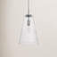 Luminaire suspendu conique à 1 lumière Evanne-60647206