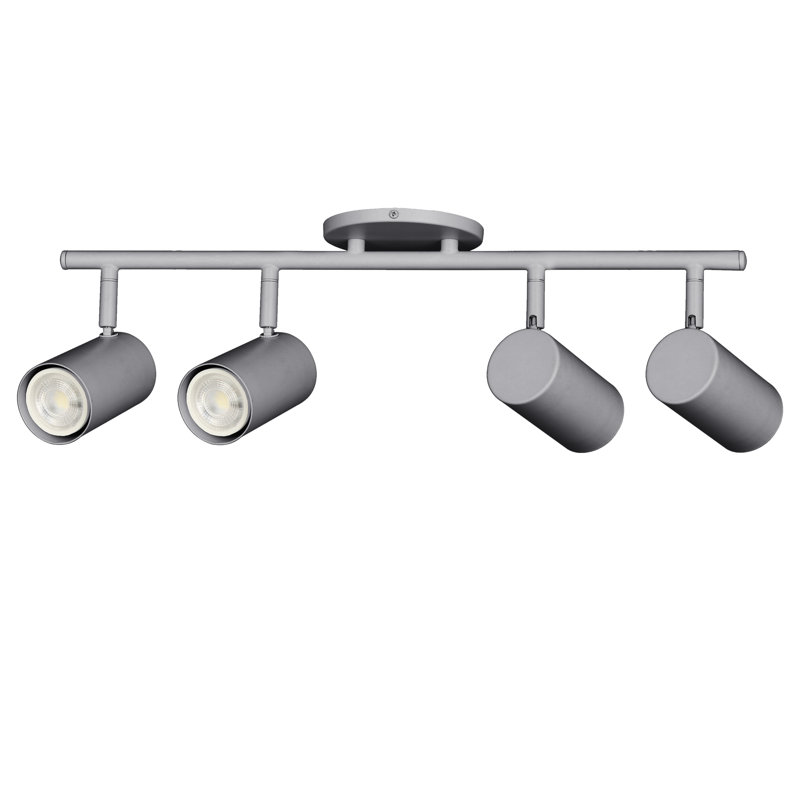 Taylor Track Light - 4 Light, Satin Chrome