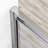 VIGO Paloma 56"–60" W x 74" H Semi-Frameless Double Sliding Shower Door in Chrome with Clear Tempered Glass-124752652