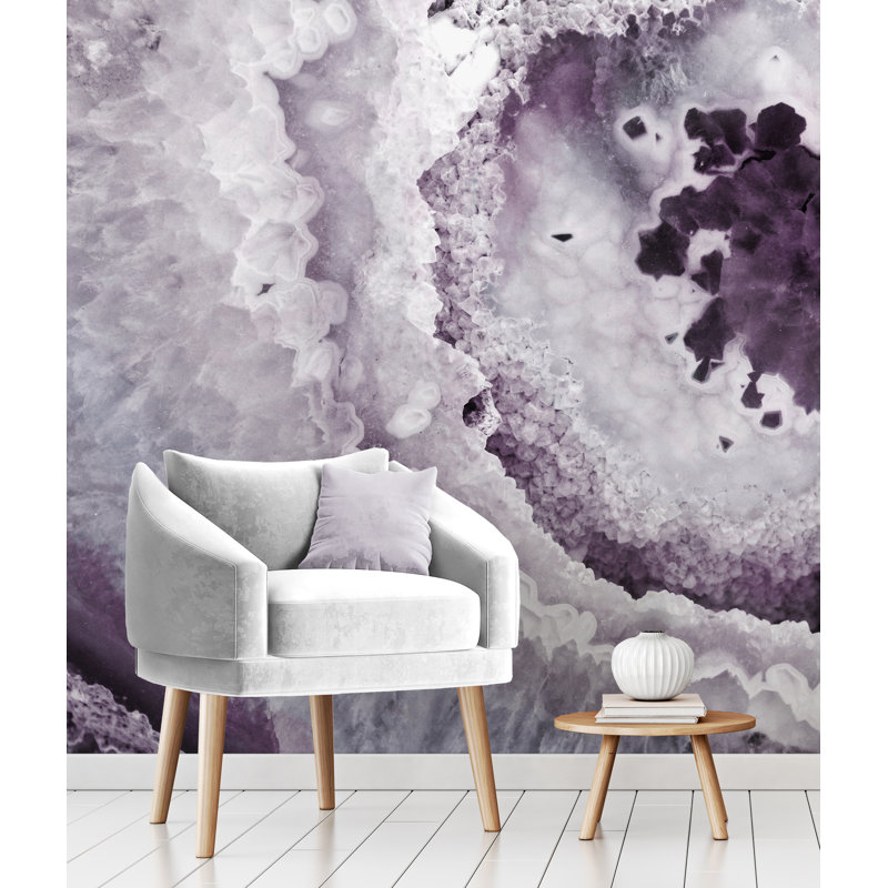 Murale agate, Mauve