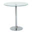 Veranda Round Glass Top Metal Base Dining Table-22670152