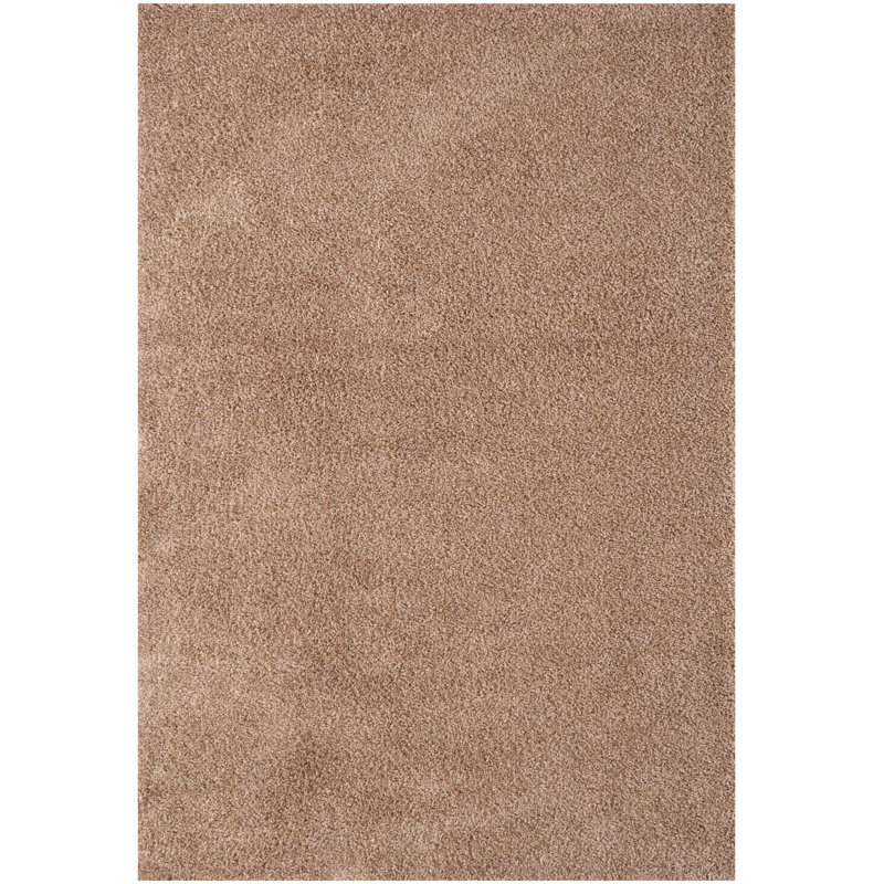 Myshaggy Collection Rugs Solid Design in Beige, Rectangle 160 x 230 cm