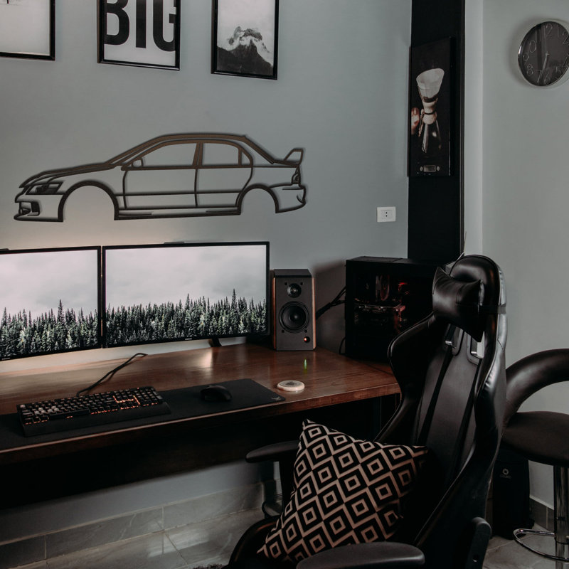No Frame Print on Metal, 49" H x 14" W
