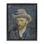 «Van Gogh Portrait with Hat», art mural sur toile flottante par one1000paintings-749625160-745084034