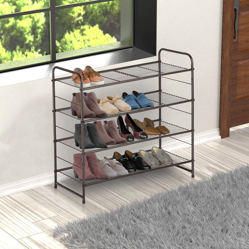 12 Pair Shoe Rack
