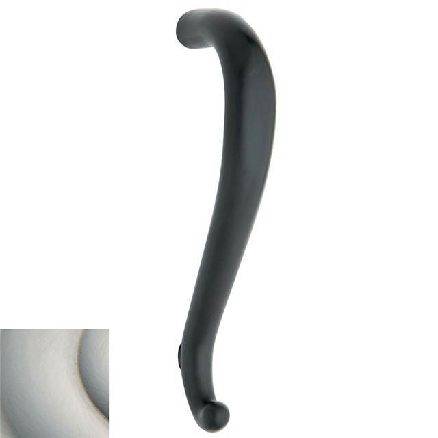 Springfield Door Pull Plate, 9.2" H x 2.9" W x 2.2" D, Satin Nickel