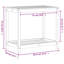 Wood Potting Bench-105620237