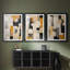 ABSTRACT Series DV - Impression sur mesure encadrée de qualité supérieure - 3 pièces-1930770475-1930770472